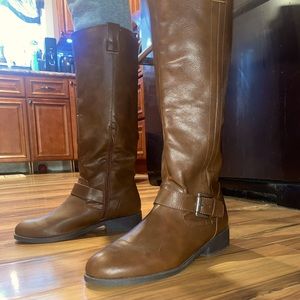 Charlotte Russe brown boots